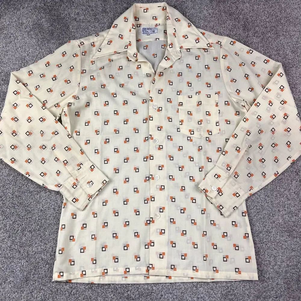 Vintage JCPenny Kid's Blazer and 2 button ups- measurements in listing